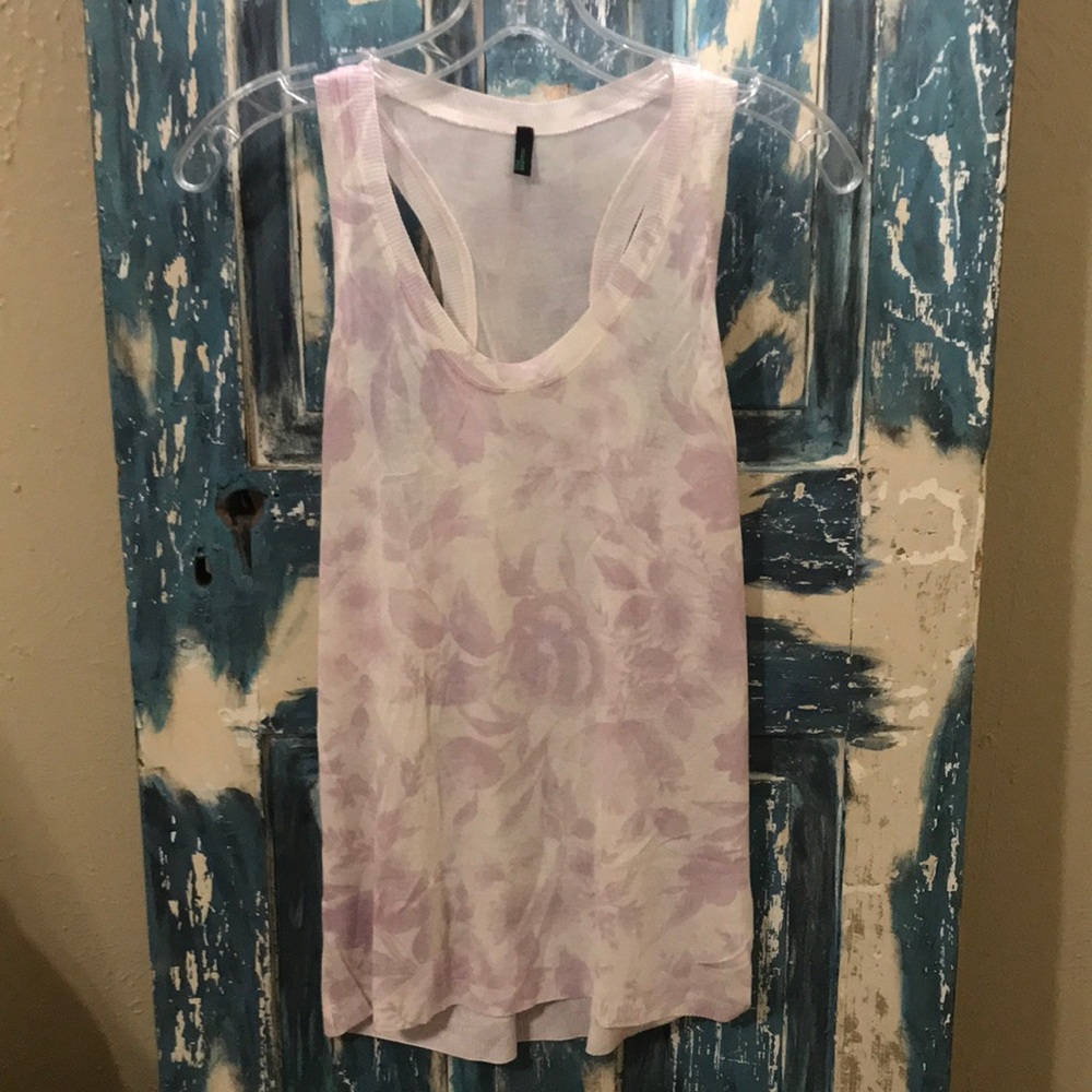 Benetton sweater tank top.